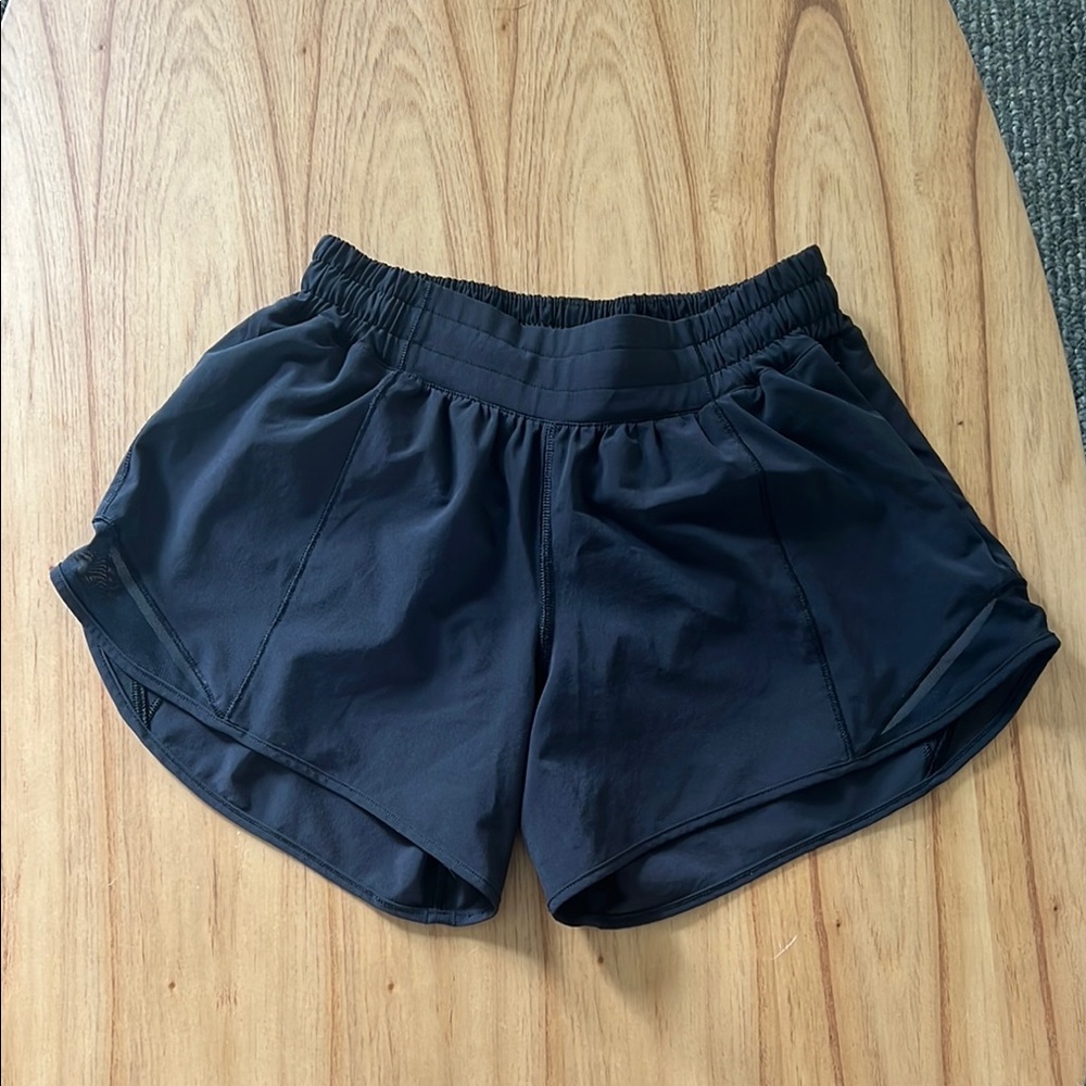 Women's Black Athletic Shorts